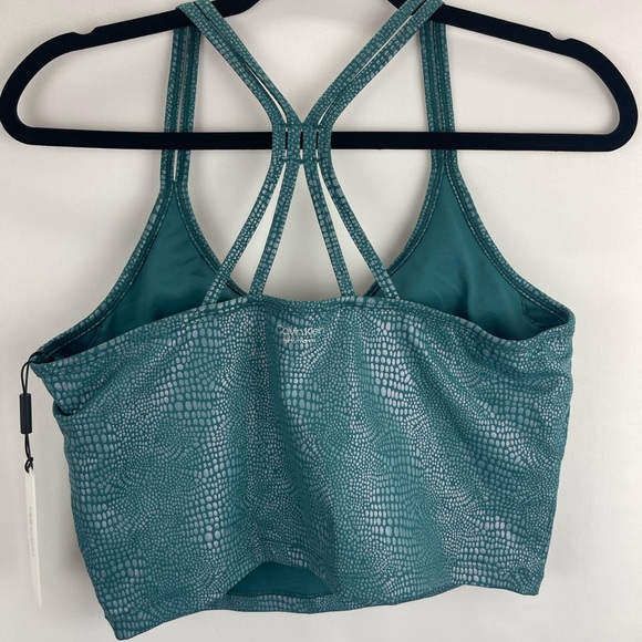 Calvin Klein Performance Printed Strappy-Back Tank Top Size XL - Picture 2 of 14